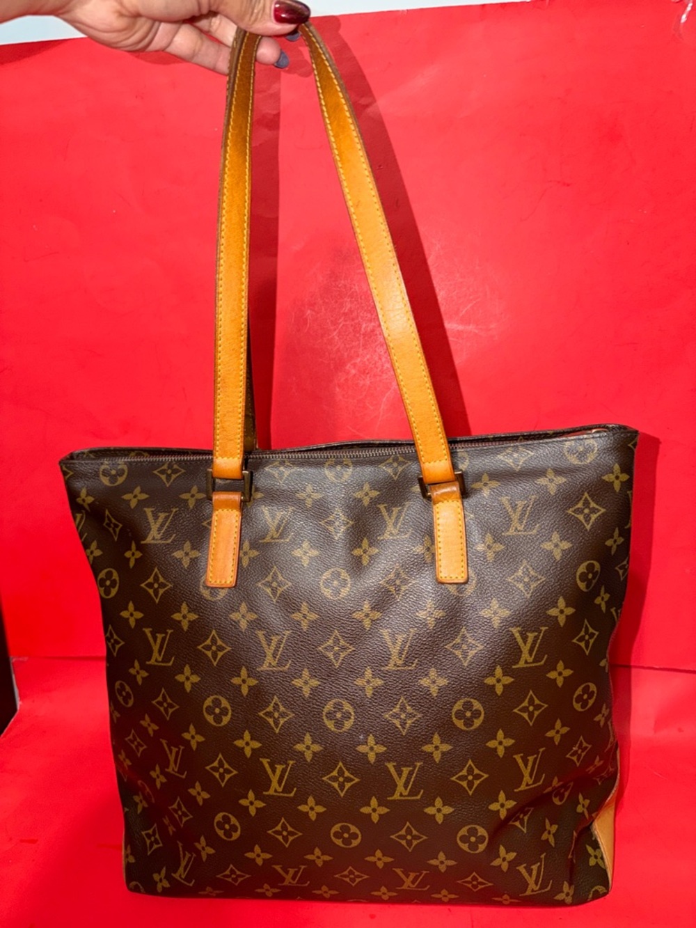 Louis Vuitton Cabas Mezzo Monogram Shoulder Bag - Picture 3 of 13